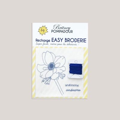 EASY EMBROIDERY refill - Anemone - Britney POMPADOUR