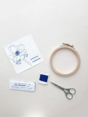 Recharge EASY BRODERIE -  Anémone - Britney POMPADOUR 2