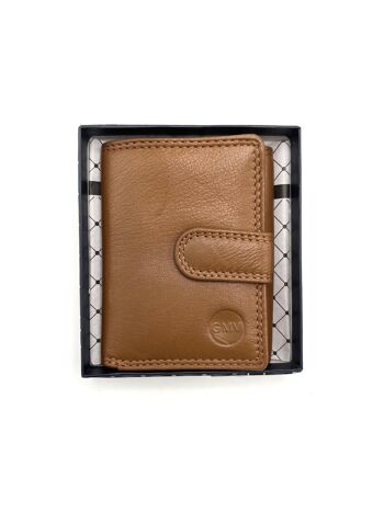Portefeuille en cuir véritable, marque GMV, art. GMV80-305 11