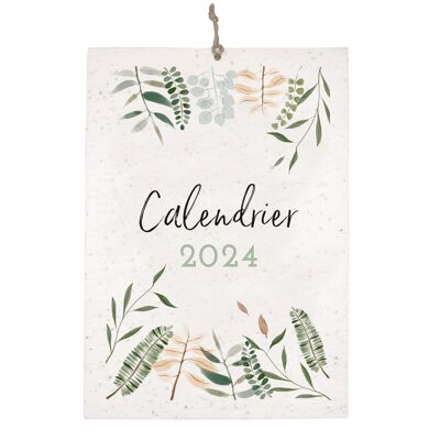 Calendario Plantable 2024 - Naturaleza