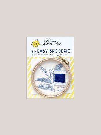 Kit EASY BRODERIE - Mimosa - Britney POMPADOUR 1