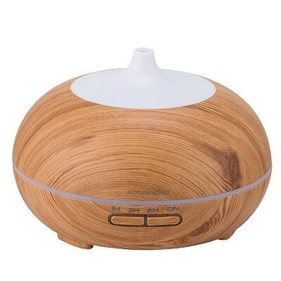 Humidificador de esencias pivote luz - madera pino