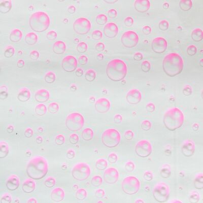 Papel celofán para bomba baño burbujas rosas 40cm - (aprox 200)