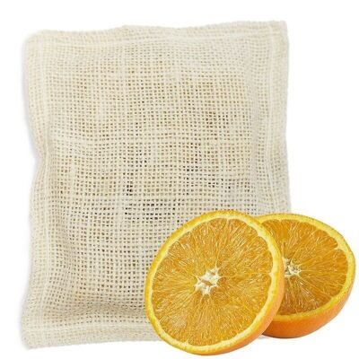 3 Jabones lufa exfoliante - naranja