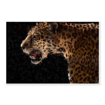 Cheetah In The Wild Art Print 50x70cm