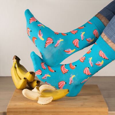 Multicolored Fruit Cotton Socks