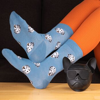 Chaussettes En Coton Hautes Chiens 11