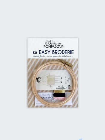 Kit EASY BRODERIE - Don't be shy - Julie Adore  x Britney POMPADOUR 1