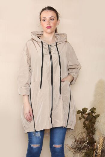 Imperméable taille réglable 5