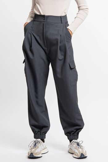 Pantalon gris ABBESSES 1