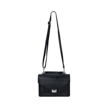 Sac cuir LAURIA - NERO 5