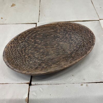 Dish Coconut Oval-Low