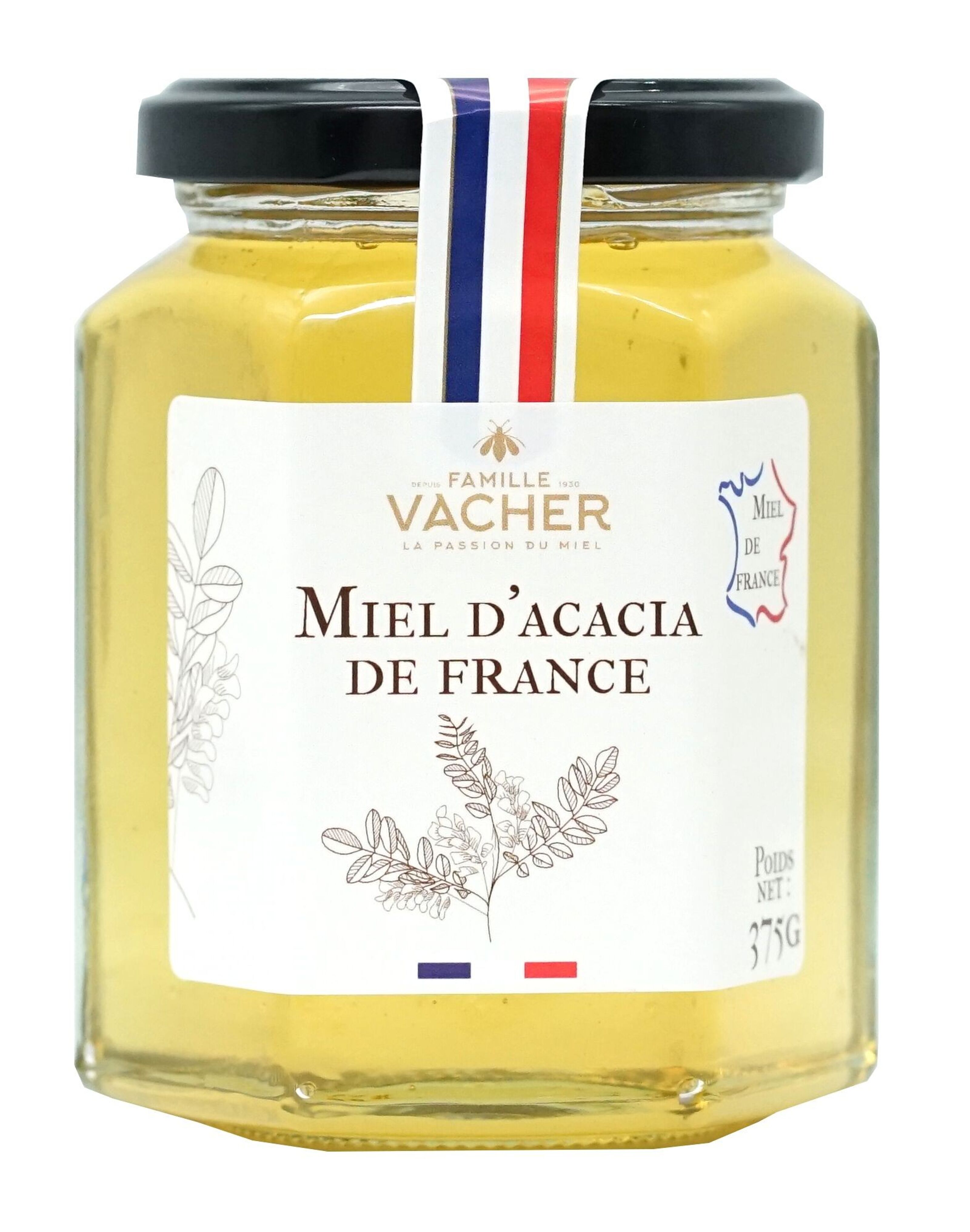 Miel d'acacia 375g - Famille Vacher