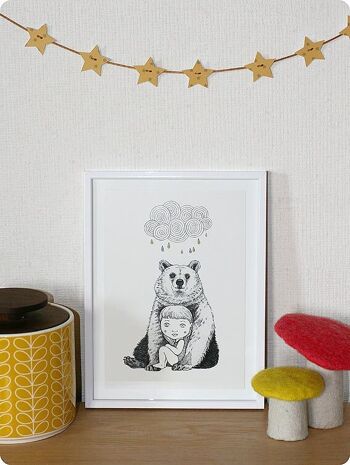 Affichette Ours A5 3