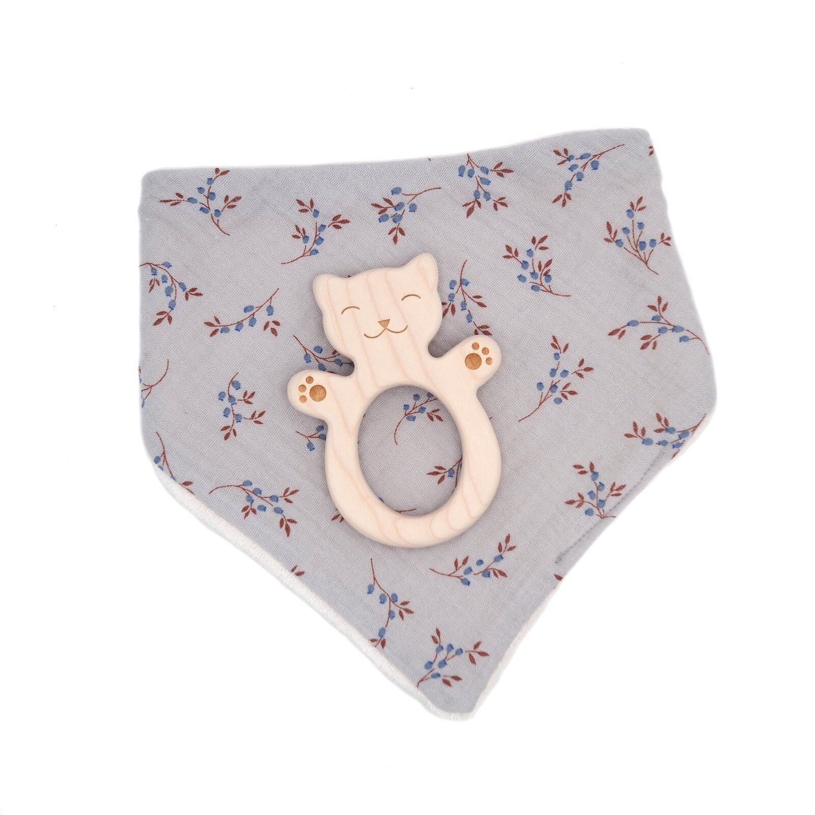 Box bandana + anneau de dentition Chat