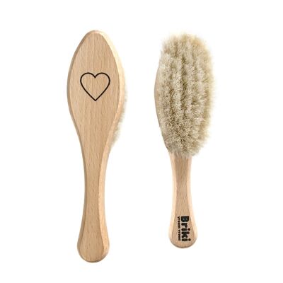 Brosse à cheveux Coeur