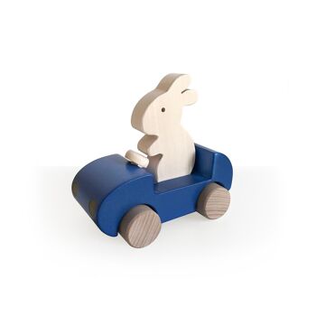 Bunny Car Bleu 1