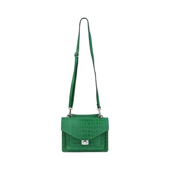 Sac cuir Lauria - Vert 5