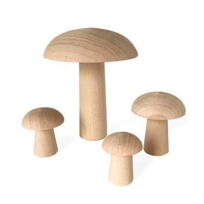 Natural Button Mushrooms