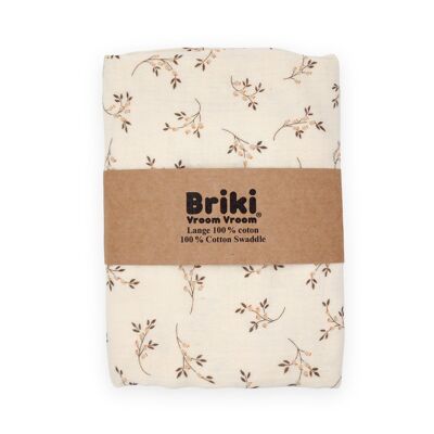 Small branches cotton swaddle