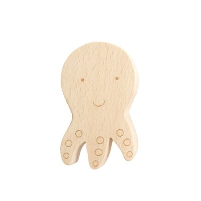 Octopus hook in beech wood