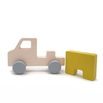 Puzzle Truck Moutarde 4