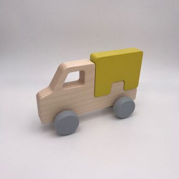 Puzzle Truck Moutarde 5