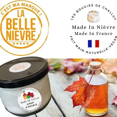 "MAPLE SYRUP" CANDLE MADE IN NIEVRE