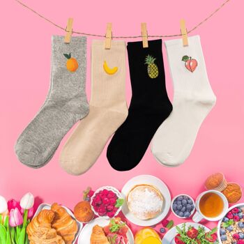 Coffret Chaussettes Salade De Fruits (Lot x4) 3