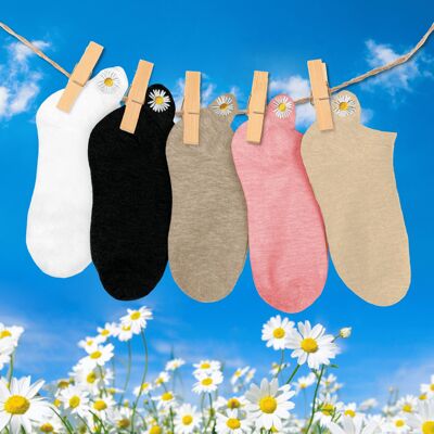 Blumenzungensocken-Box (Set x5)