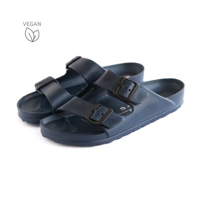 Sandale pour homme Bio EVA avec boucles bleu marine foncé Nouveau Coachella