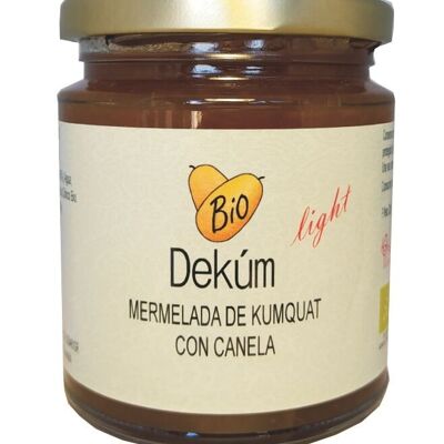 Extra Bio kumquat jam with light cinnamon.