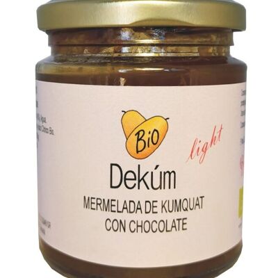 Extra Bio kumquat jam with light chocolate
