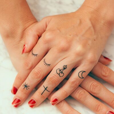 Tatouage Mini Basics I (Pack de 2)