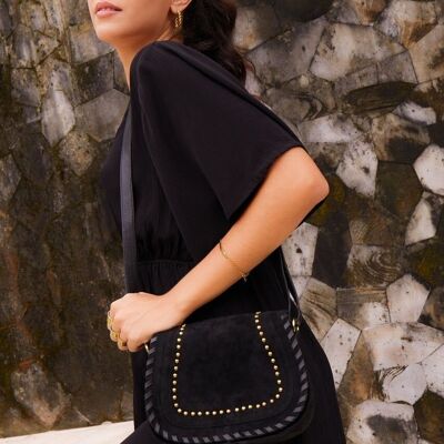 Sari Saddle Leather Bag