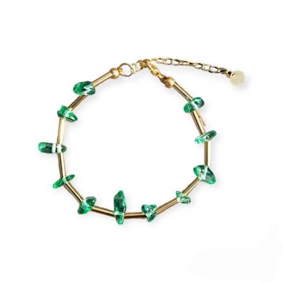 Bracelet Crystal Green