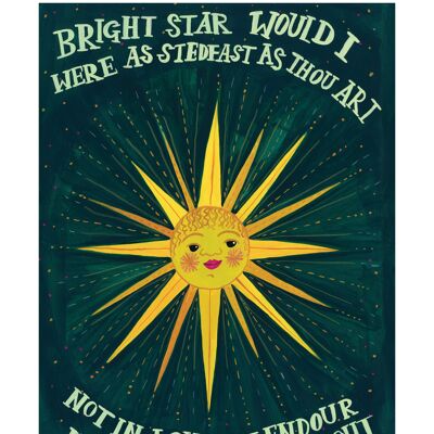 Bright Star A3 Print