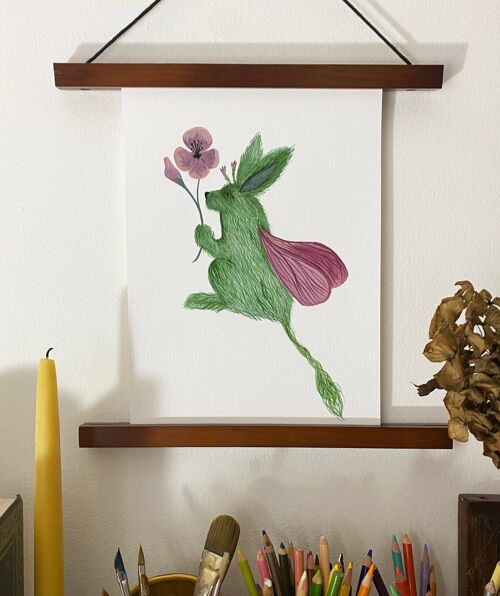Bloom Moss A4 Print