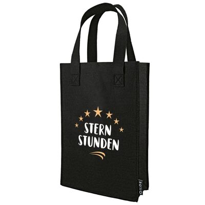 Borsa regalo in feltro "Sternstunden"