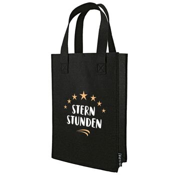 Sac cadeau en feutre "Sternstunden" 4