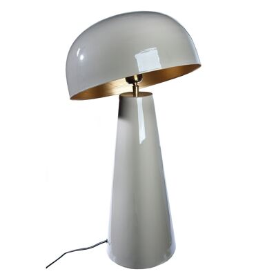 Lampada da terra a forma di fungo in metallo "Mushroom" 85 cm