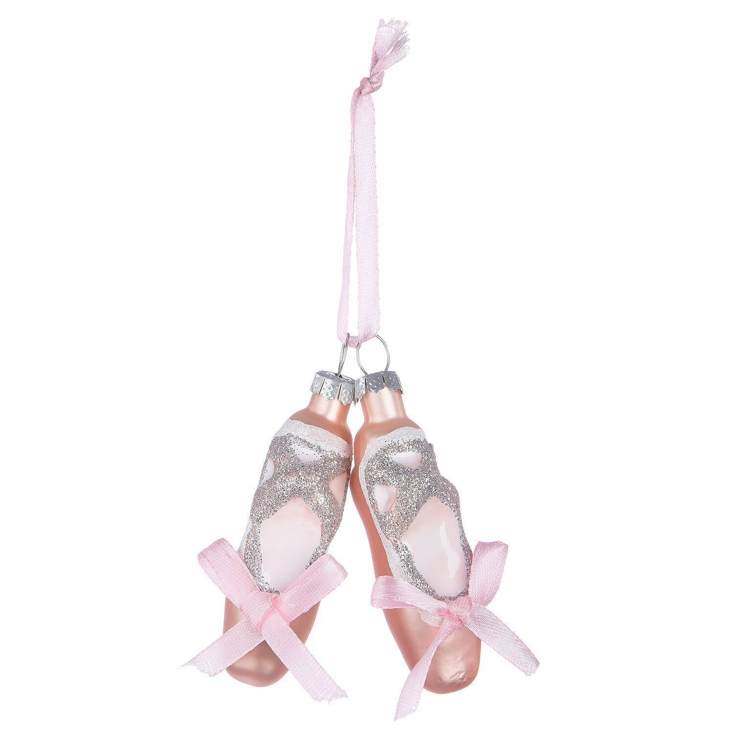 Decorazione per albero in vetro "Ballerine"