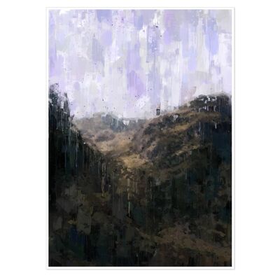 Forest Landscape Fine Art Print 50x70cm