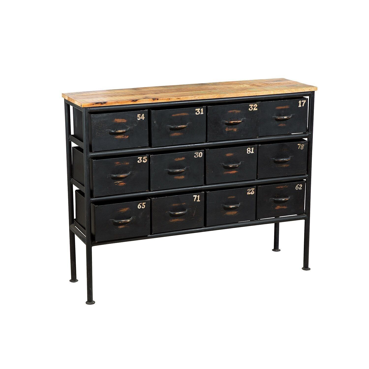 Cassettiera in metallo "Numero"