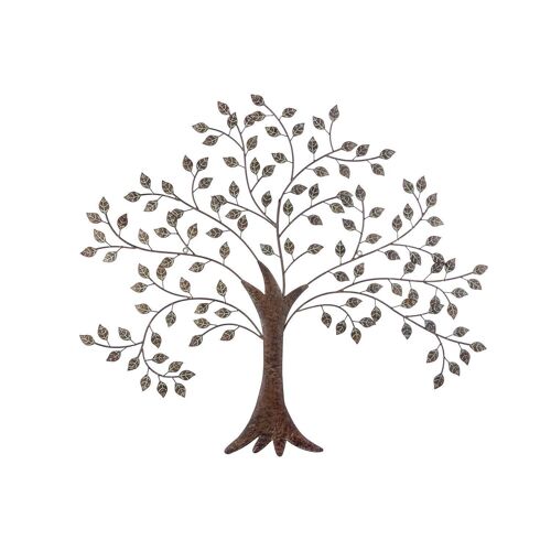 Metall Wandrelief Baum "Albero"