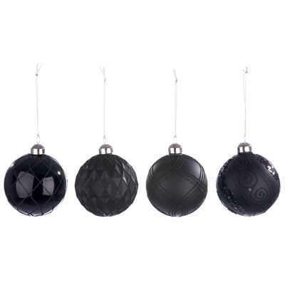 Glass bauble "Layla" assorted