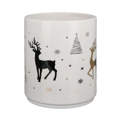 Ceramic Planter Reindeer