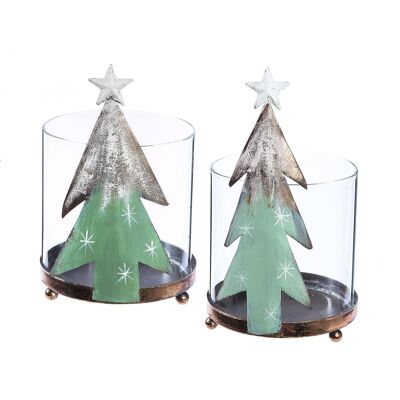 Metal Lantern Christmas tree sorted