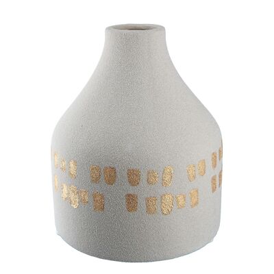 Jarrón botella de cerámica "Timbro"