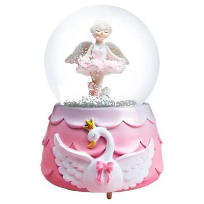 Ballerina Snow Globe with Music Snow Ball